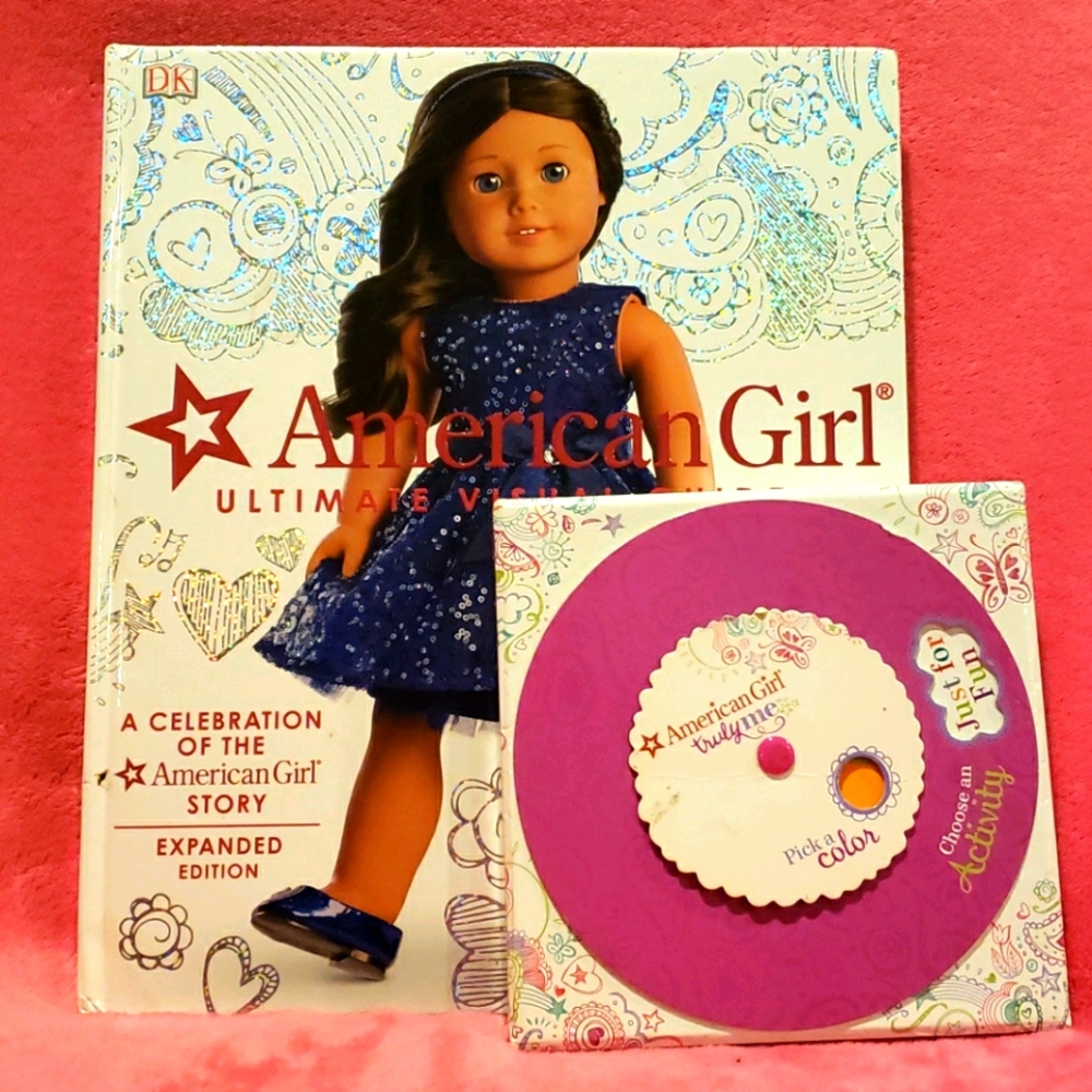 American girl doll book and game.